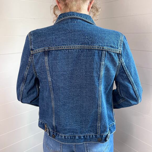 CE Schmidt Workwear Blue Denim Jean Jacket Women's Size medium - Picture 3 of 9